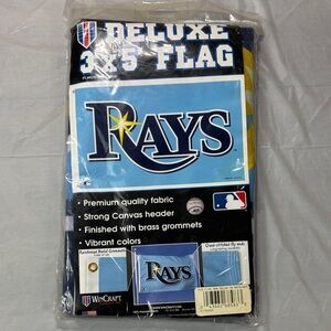 3x5 TAMPA BAY RAYS FLAG